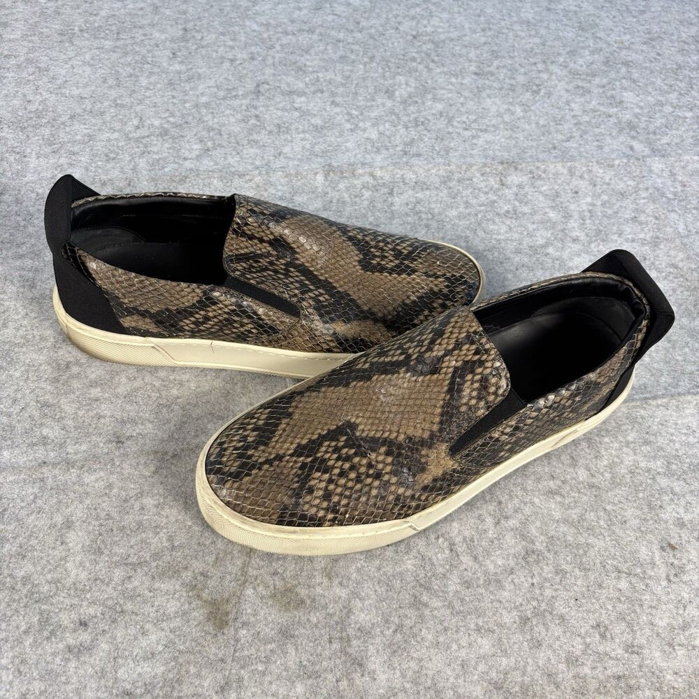 436358 - Mens US Size 7 EU 40 - Balenciaga Python Snakeskin Slip-On Shoes